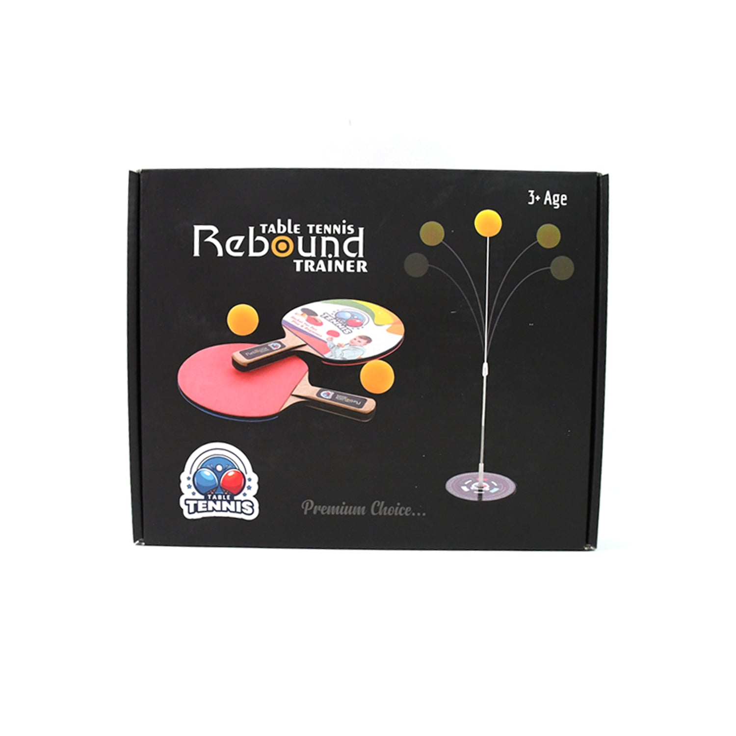 Portable Wiff Waff Rebound Table Tennis Trainer Set (1 Set) Portable Wiff Waff Rebound Table Tennis Trainer Set (1 Set)